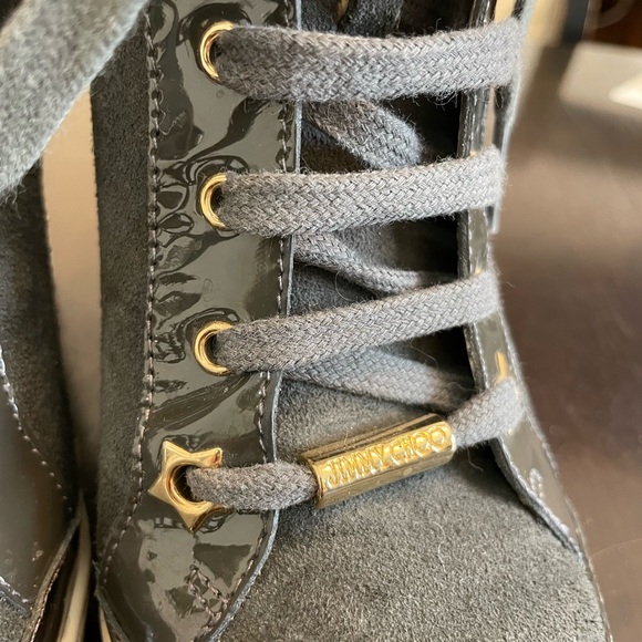 Jimmy Choo Colorblock Wedge Sneakers - Picture 9 of 10